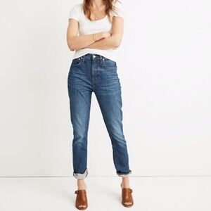 Madewell the high-rise slim boy denim Jean women’s 23 Eco collection new w tags